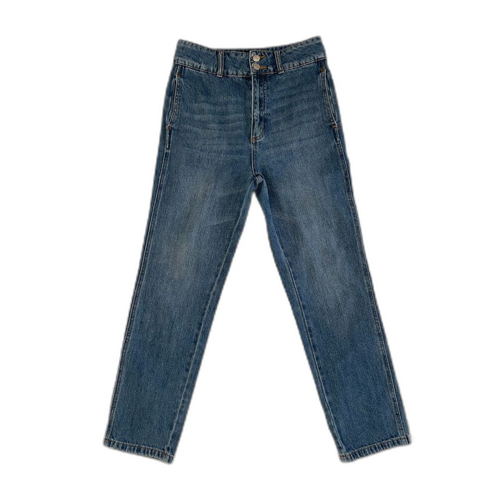 BDG Urban Outfitters Womens Sz 26 High Waisted Medium Wash Tapered Leg Jeans
